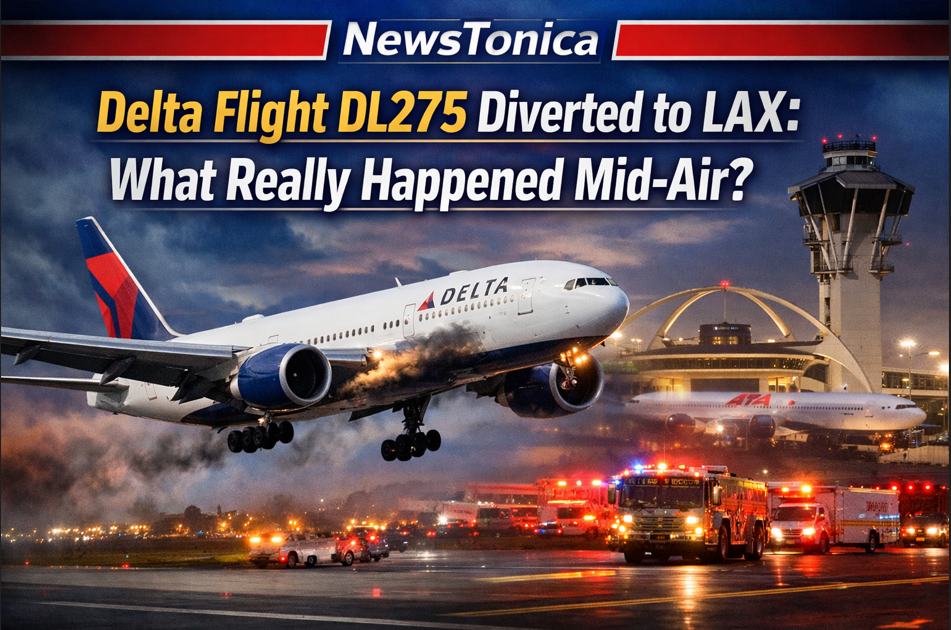 Delta Flight DL275 Diverted to LAX